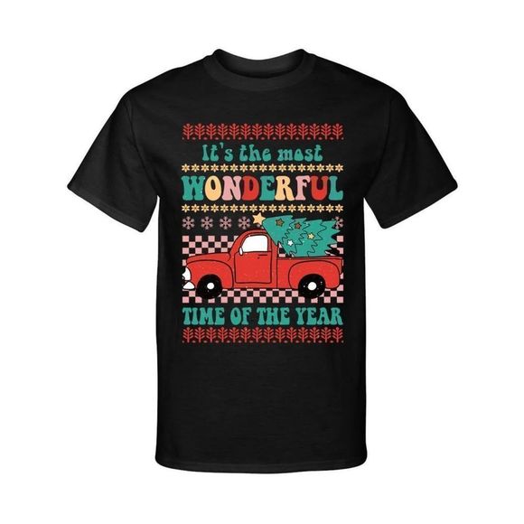 mywackytees Other - Most Wonderful Time of the Year Retro Ugly Sweater Style Graphic Tee T-Shirt